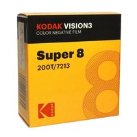KODAK Vision3 200T, Super 8 Kassette, 15m